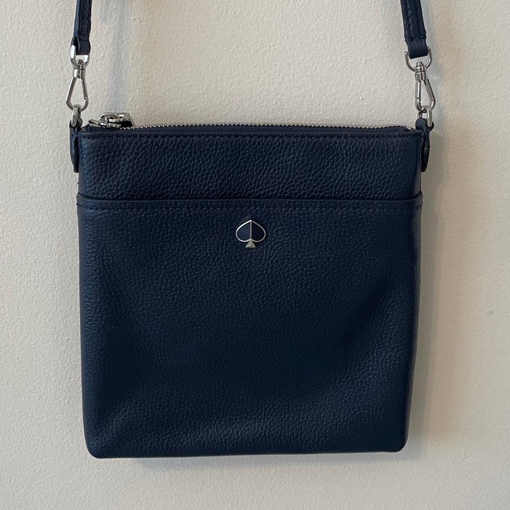 Kate Spade Flat Crossbody Navy